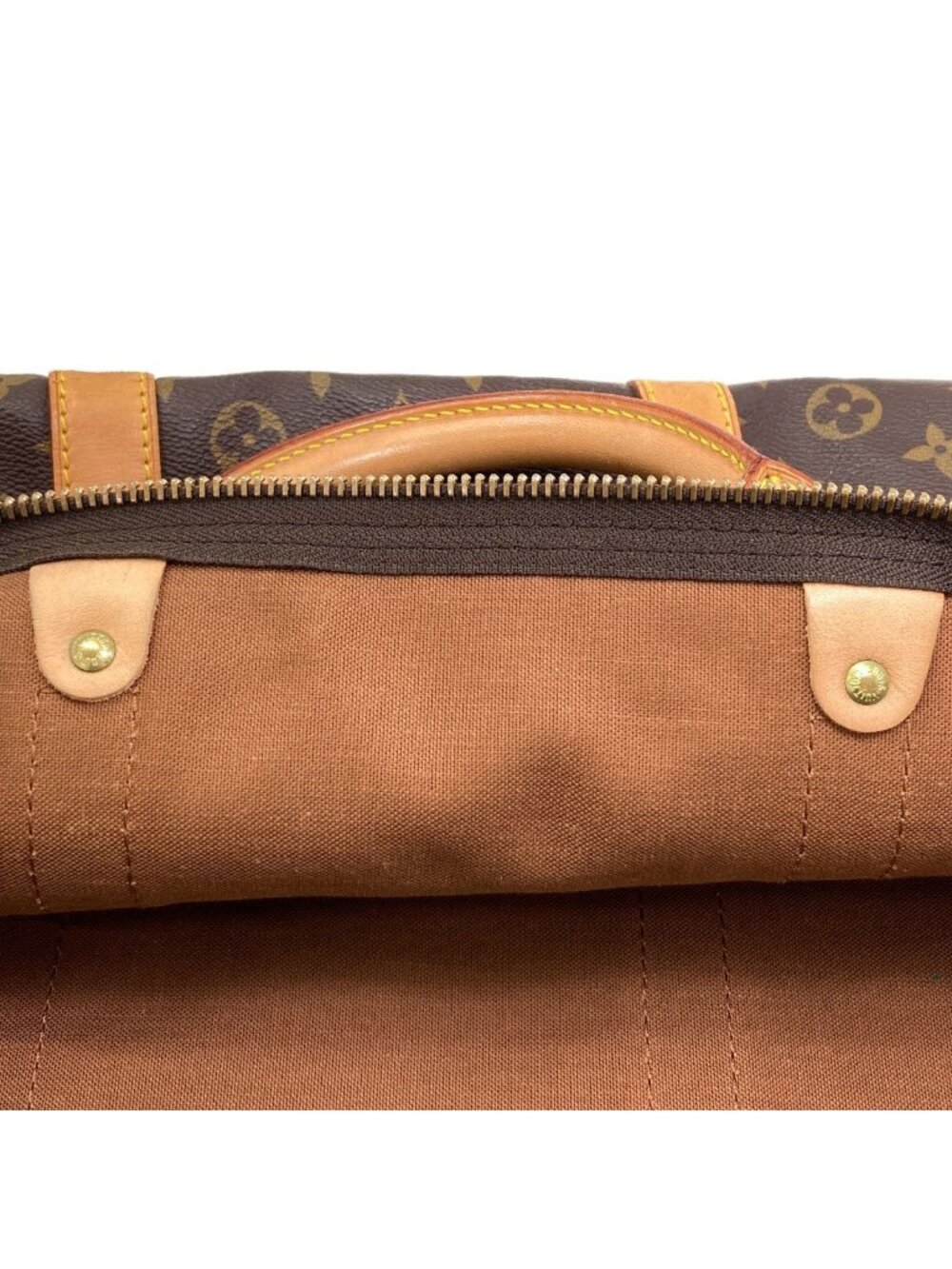 Louis Vuitton Keepall 60 Bandouliere Boston Bag Monogram Canvas - Picture 13 of 15